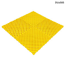 PVC модулна подова настилка за гараж – жълта квадратна плочка DUa585 - Sellzone.bg PVC модулна подова настилка за гараж – жълта квадратна плочка DUa585